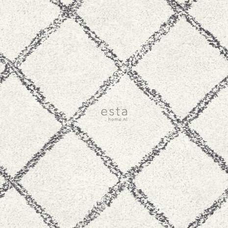Esta Home Grafisch 148666 Zwart Wit Behang