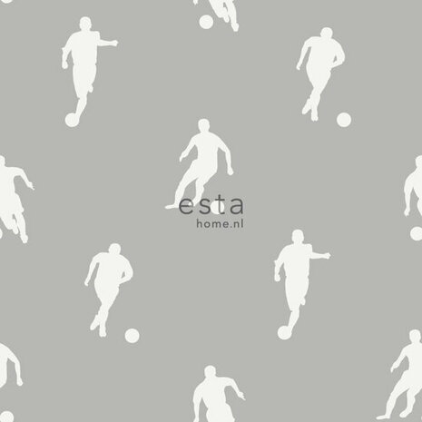 Esta Home Voetbal 128801 Beige Behang