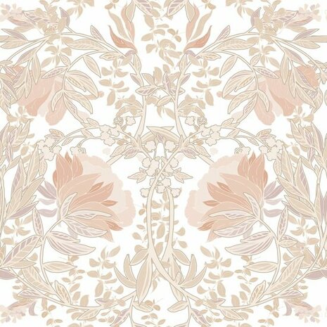 Esta Home Bloemen 139613 Beige Behang
