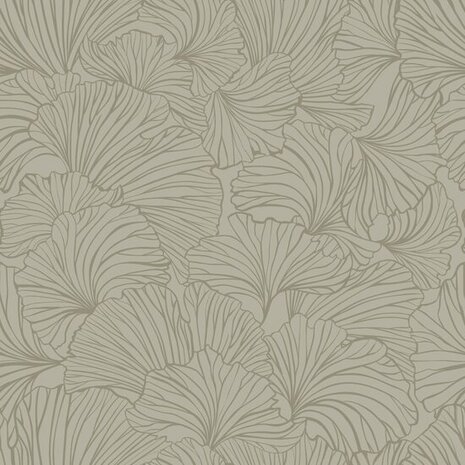 Esta Home Bladeren 139615 Grijs Beige Behang