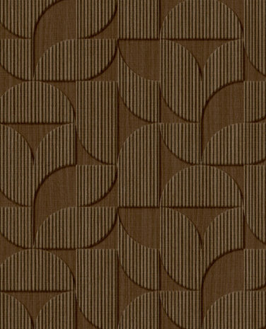 Eijffinger Revive 333603 Bruin Behang