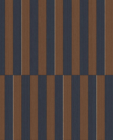 Eijffinger Revive 333622 Blauw Behang