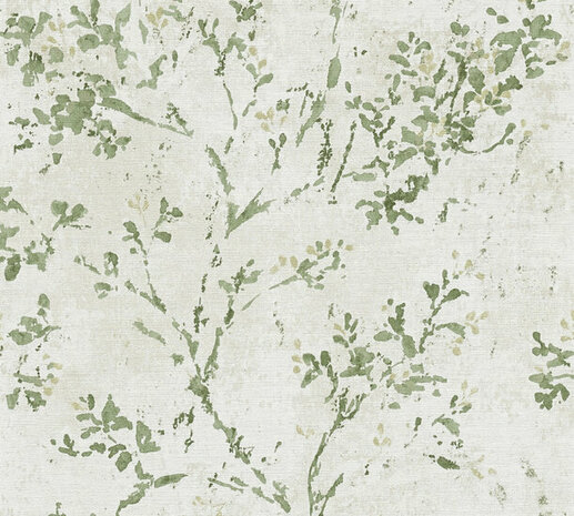 AS Creation Stories of Life - 39650-4 / 396504 Groen Behang