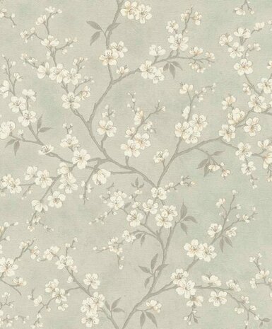Rasch Country Charme 456752 Grijs Behang