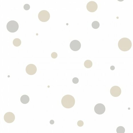 Noordwand Happy 14822 Wit Beige Grijs Behang