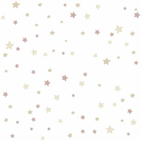 Noordwand Happy 14828 Wit Roze Beige Behang