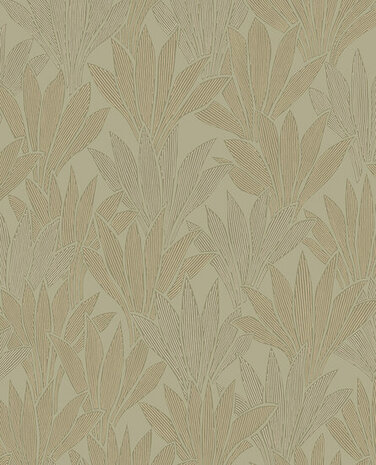 Eijffinger Gilded 340151 Groen Behang