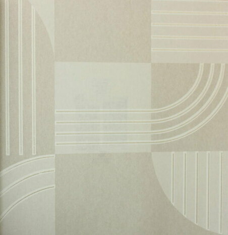 Casamance Faubourg Des Lumières 76271120 - Beige Behang