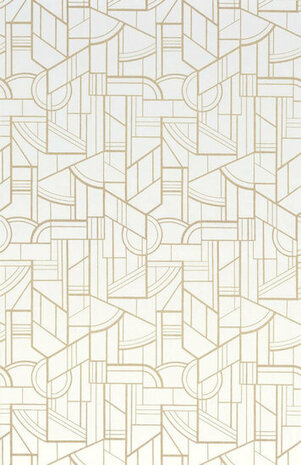 Casamance Faubourg Des Lumières 76292446 - Wit Behang
