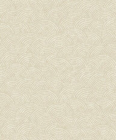 HookedOnWalls GINKGO YUMI 21931 Crème Behang