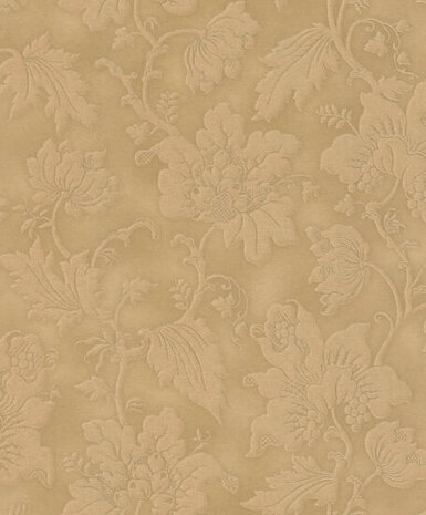 RASCH Vliesbehang 570472 Trianon XIII Bloemen Goud Behang