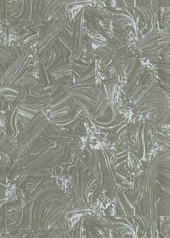 Dutch Wall Decor 4 Earth 10358-15 / 5021035815 Grijs / Metallic Zilver Behang
