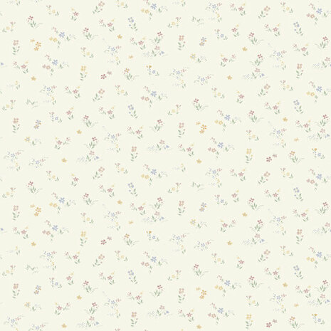 Dutch First Class Midbec Sommarang 16009 - Wit / Multicolour Behang