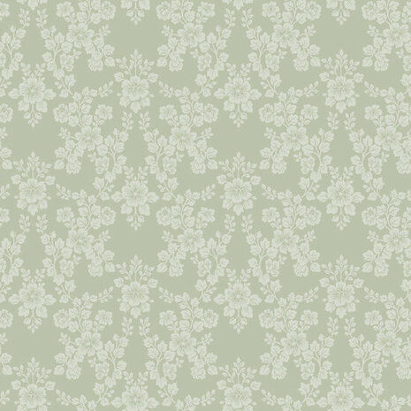 Dutch First Class Midbec Sommarang 16032 - Groen Behang