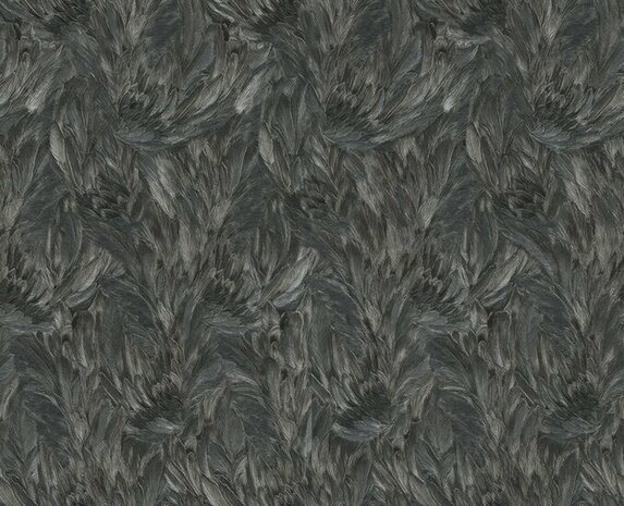 Dutch First Class Roberto Cavalli 9 21001 - Zwart / Bruin Metallic Behang
