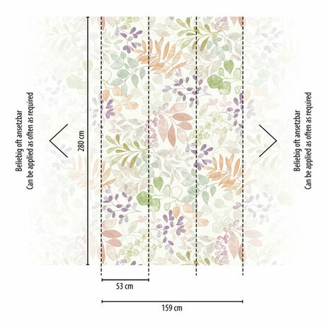 AS Creation Aquarell Dreams - 39693-1 / 396931 Crème Behang