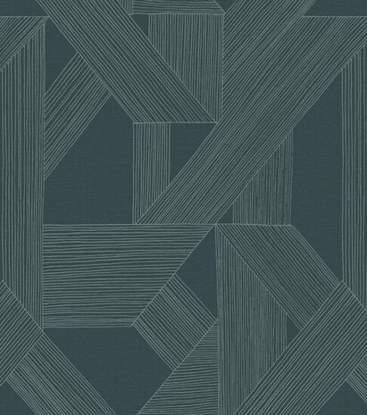 Rasch Schöner Wohnen Cosy Living 366808 Blauw Behang