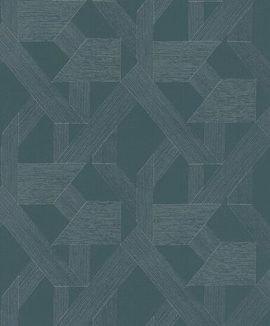 Rasch Schöner Wohnen Cosy Living 600414 Blauw Behang