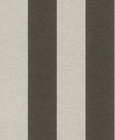 Rasch Schöner Wohnen Cosy Living 600766 Zwart / Grijs Behang