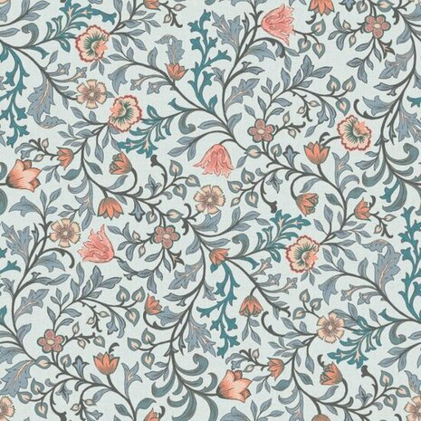 Noordwand Heritage 47627 Blauw Oranje Behang