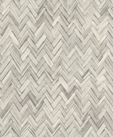 Rasch Beachhouse 410365 Grijs Behang