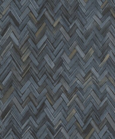 Rasch Beachhouse 410389 Blauw Behang