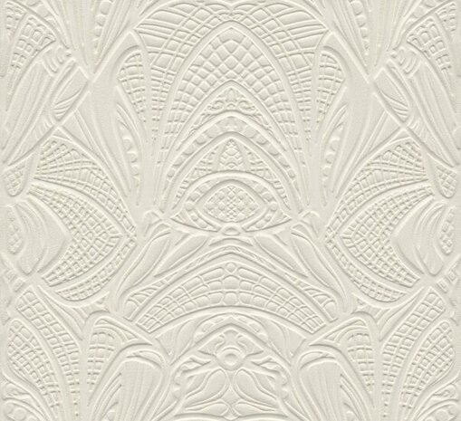 Arte MOOOI GREEN HOUSE LACY LONGLEGS MO5031 Wit Behang