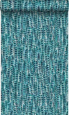 Origin Wallcoverings Identity 347393 - Blauw / Groen Behang