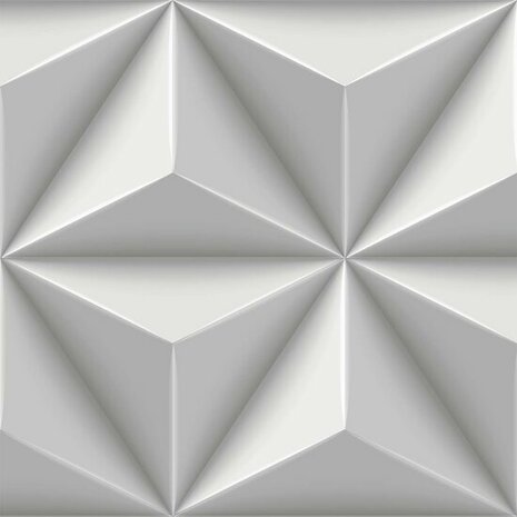 Origin Wallcoverings 3D Reflections 347815 - Grijs Behang