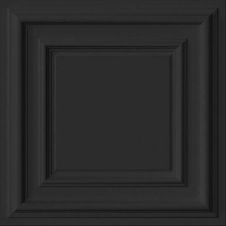 Origin Wallcoverings 3D Reflections 347832 - Zwart Behang