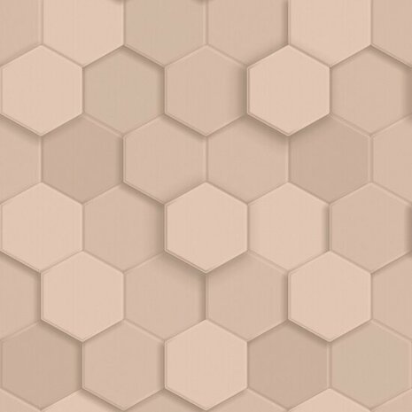 Origin Wallcoverings 3D Reflections 347849 - Roze Behang