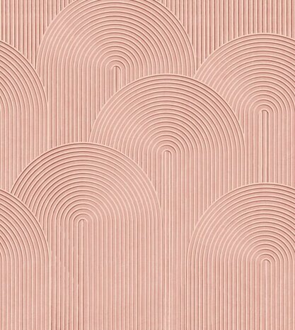 Origin Wallcoverings 3D Reflections 357329 - Roze Behang