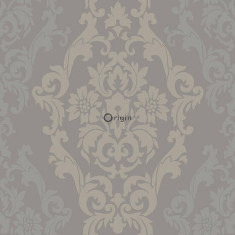 Origin Wallcoverings Beaumont 346212 - Geel / Bruin Behang