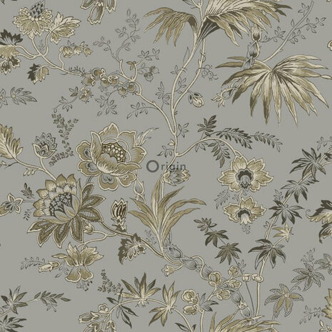 Origin Wallcoverings Bloomingdale 326125 - Bruin Behang