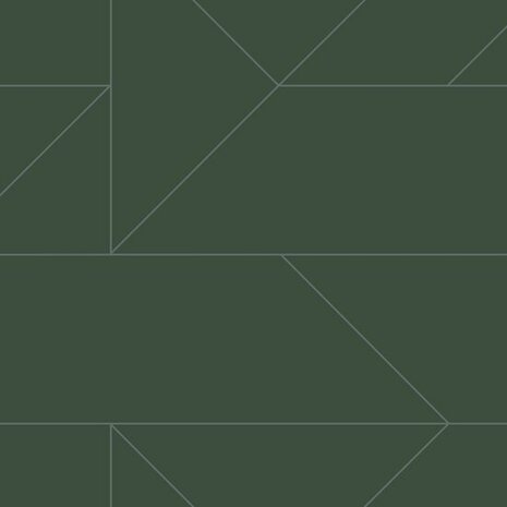 Origin Wallcoverings City Chic 347728 - Groen Behang