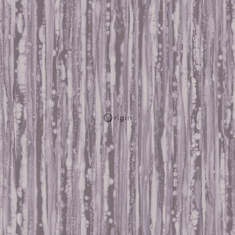 Origin Wallcoverings Grandeur 346641 - Paars / Grijs Behang