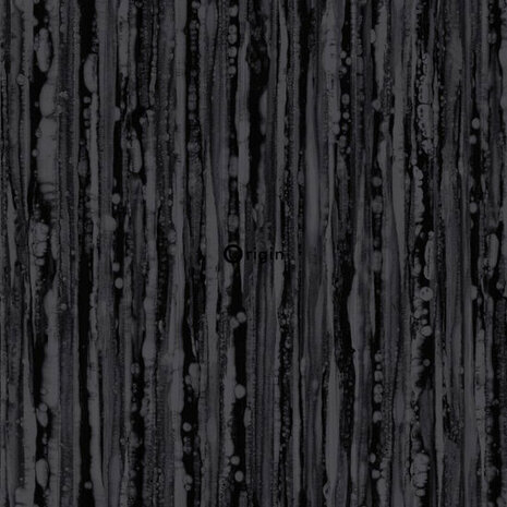 Origin Wallcoverings Grandeur 346644 - Zwart Behang
