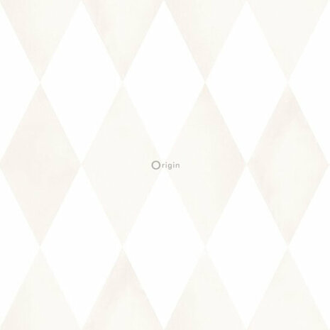 Origin Wallcoverings Hide & Seek 337216 - Wit / Beige Behang
