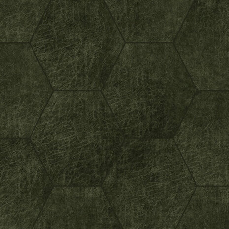 Origin Wallcoverings Luca Vellucci 357261 - Groen Behang