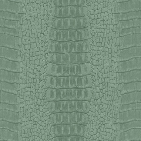 Origin Wallcoverings Luxury Skins 347772 - Groen Behang