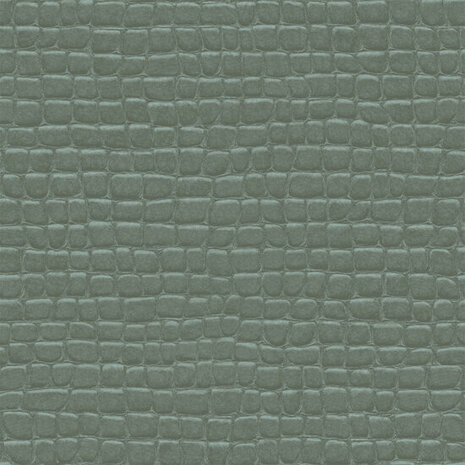 Origin Wallcoverings Luxury Skins 347778 - Grijs / Blauw Behang