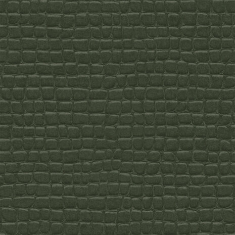 Origin Wallcoverings Luxury Skins 347781 - Groen Behang