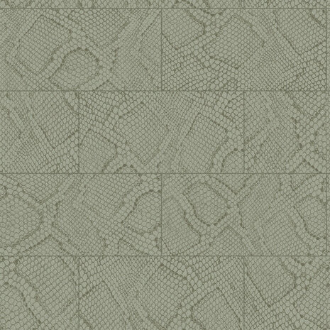 Origin Wallcoverings Luxury Skins 347786 - Groen Behang