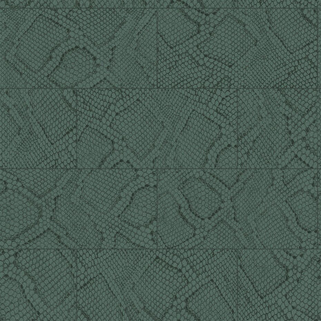 Origin Wallcoverings Luxury Skins 347788 - Groen / Blauw Behang