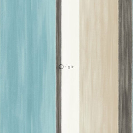 Origin Wallcoverings Mariska Meijers 346929 - Blauw / Groen / Beige Behang