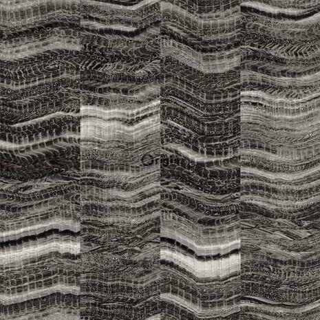 Origin Wallcoverings Matières 337250 - Zwart Behang
