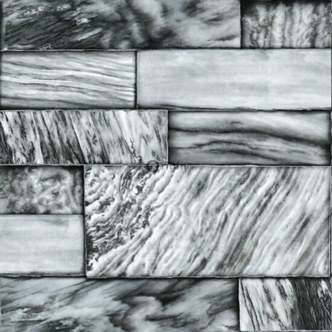Origin Wallcoverings Matières 337253 - Zwart Behang