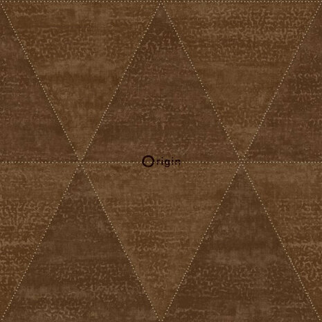 Origin Wallcoverings Matières 337604 - Bruin Behang