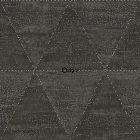 Origin Wallcoverings Matières 337605 - Zwart Behang