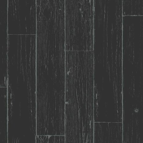 Origin Wallcoverings Matières 347542 - Zwart / zilver Behang